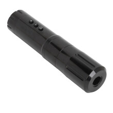 Wireless Rotary Tattoo Pen 3mm Stroke, 2000mAh, Fast Charging, LED Display, Black
