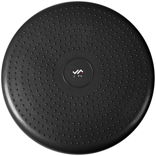 JFIT Opblaasbare Balans- en Stabiliteitsdisc, Zwart, 33 cm