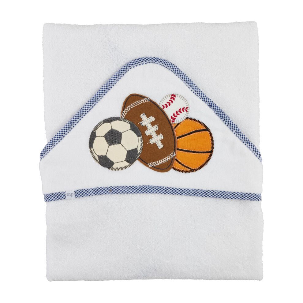 Children's Sports Hooded Towel Mud Pie
