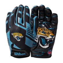 Wilson NFL Stretch Fit Football Handsker - Ungdom, Jacksonville Jaguars