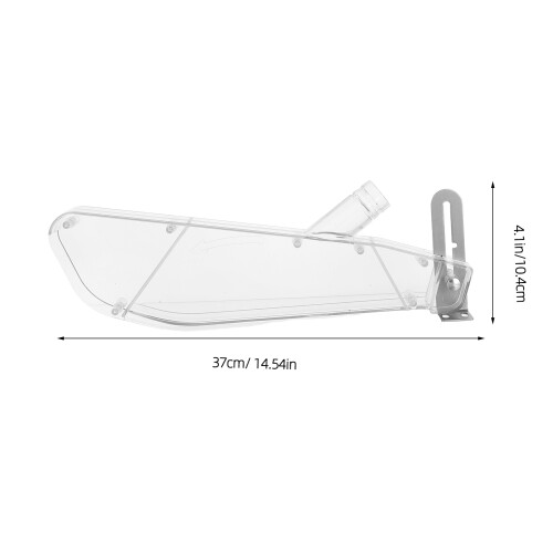 Couvercle Scie Table Poussière Transparent Robuste En Métal 2