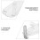 Couvercle Scie Table Poussière Transparent Robuste En Métal 9