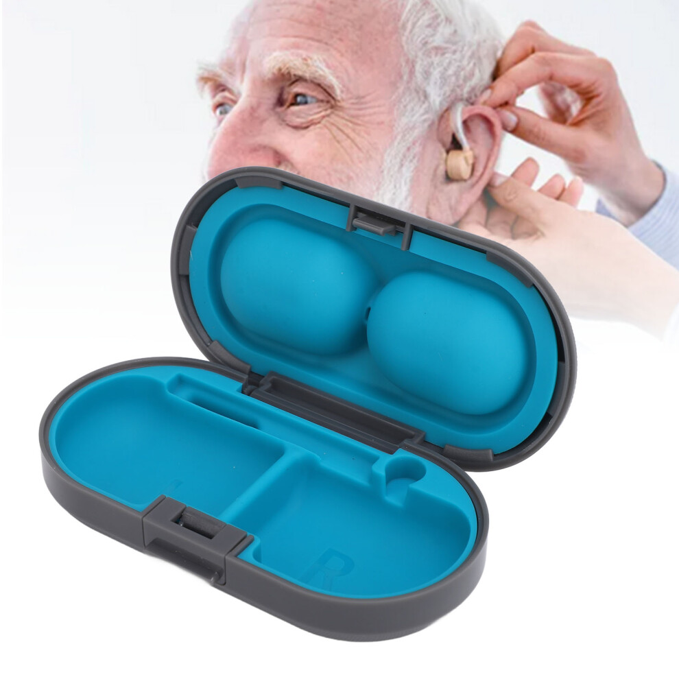 Grey Sound Aid Protective Case, Drop-Resistant, Compact Design