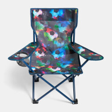 Kids Neon Football Folding Camping Chair
