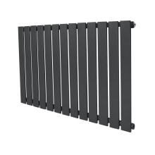 (Anthracite Grey, 600mm x 910mm) Flat Single Column Radiator Modern Designer Single Panel