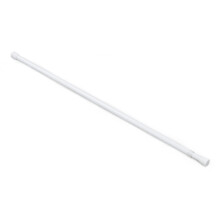 Asta Tension Fantasia per Tende, Larghezza Regolabile 18"-28", Diametro 7/16" - Bianco - Facile da Installare