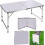 3ft Adjustable Aluminum Folding Table 1