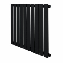 Flachheizkörper – 600mm x 700mm – Schwarz