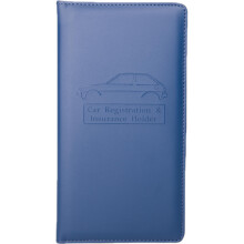 Dalueery.H Kaarthouders voor Vrouwen & Mannen - Auto & Verzekering Essentieel (Roze, Blauw)