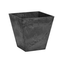 ArtStone Rod & Beholder, Sort, 35128 Ella Firkantet Potte, 12 Tommer