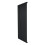 (Black, 1600mm x 700mm) Flat Single Column Radiator Modern Designer Single Panel 1