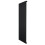 (Black, 1600mm x 560mm) Flat Single Column Radiator Modern Designer Single Panel 1
