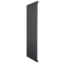 (Anthracite Grey, 1600mm x 560mm) Flat Single Column Radiator Modern Designer Single Panel
