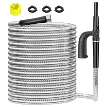 SPECILITE Tuin Tuinslang 100ft Heavy Duty 304 RVS Waterpijp voor Buiten - Duurzaam & Flexibel