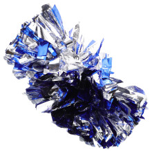 2Stk Blaue Cheerleading Pompons Pe Für Sport Und Party
