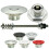 Push Button Latches Sølv 1.50" Pro Series & 4" Stud USA LAVET 1
