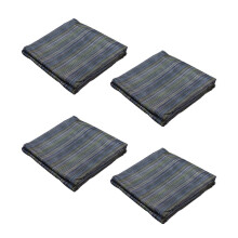 Mytee Products (4 Pezzi) Telo Multi Colore 6'x8' 50% Ombra con Occhielli - Telo Mesh PVC 10 Oz