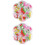 Boucles D'oreilles Enfants Clip Multicolores Fruit Cadeau Sûr 5