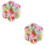 Boucles D'oreilles Enfants Clip Multicolores Fruit Cadeau Sûr 6