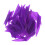 60Pcs Reusable Plastic Archery Vanes in Purple for Precision Shooting 8