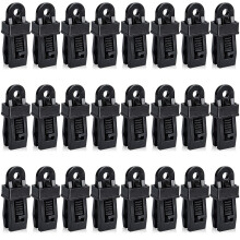Tarp Clips Heavy Duty Lock Grip,Tarp Clamps til Awnings, Camping, Car Cover