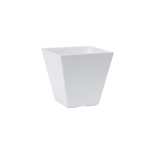 Artstone 35082 Ella Vierkante Plantenbak, Wit