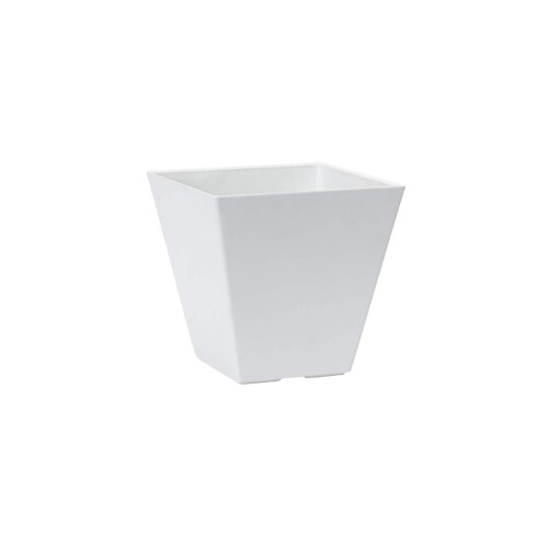 Artstone 35082 Ella Vierkante Plantenbak, Wit