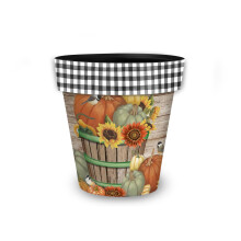 Briarwood Lane Efterårsbeholder 8.5" x 8.5" x 8.5" Bountiful Bushel Lille