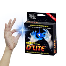 D'lite Magic Thumb Lightup Trick Set / 2 Original Ultra Bright Magic Fingers
