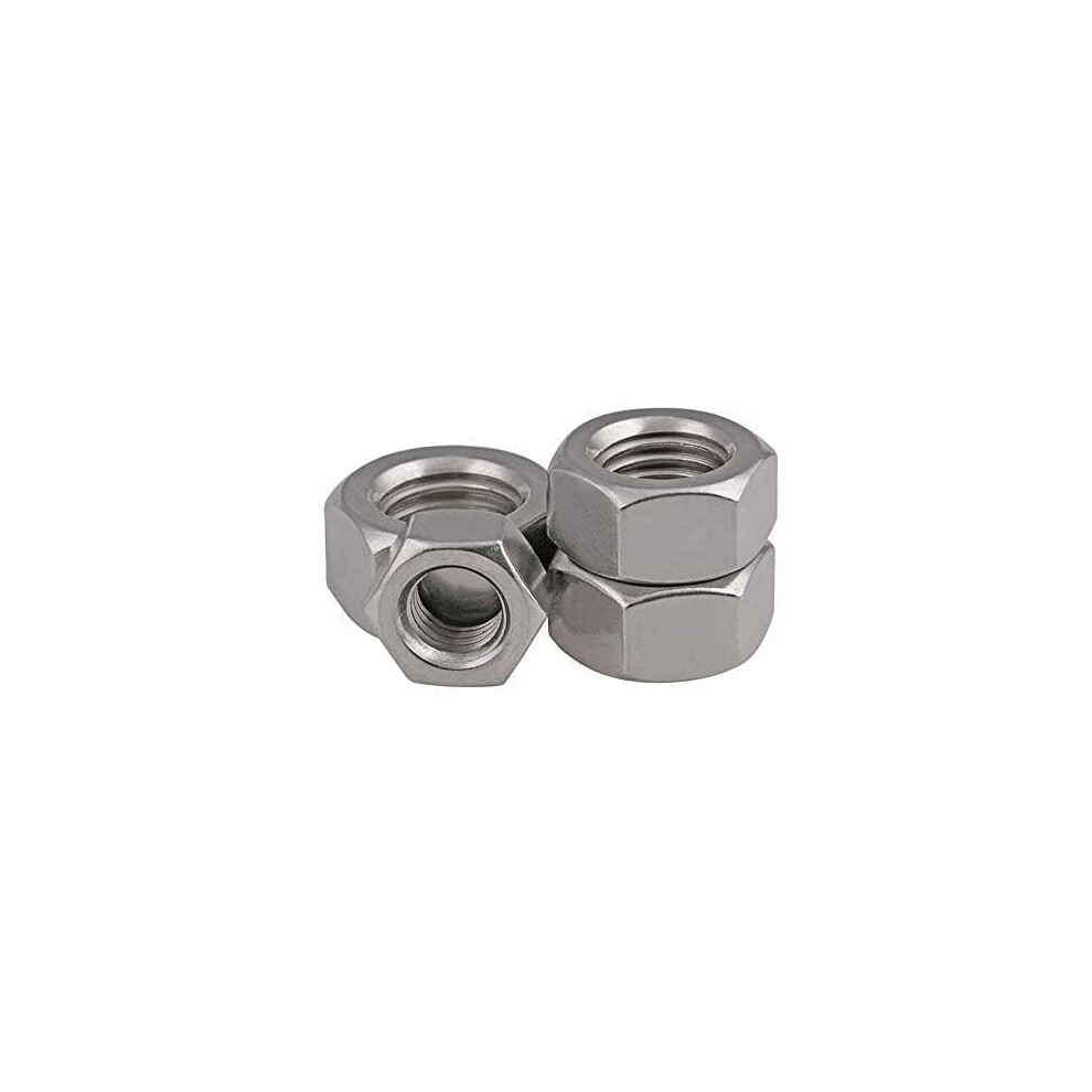 4Pcs Stainless Steel Hex Nuts, M10 X 1.25Mm Stainless Steel Hand Thread Hex Nut Metric Thread Handle Nuts Fasteners 726899466856