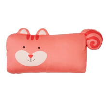 MILO & GABBY Originele Dier 3D Peuter Kussenhoes voor Baby's en Kinderen, 100% Katoen Lucy