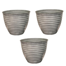 Headwind Ironstone Woodsdale Plantenbak, 12", Dusted Pearl, 1 Verpakking