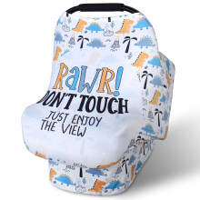 Metplus Autostoel Tent Verpleegcover voor Baby's, Zacht Rekbaar Ademend, Makkelijk te Gebruiken