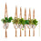 Sorbus Supporto per Piante Macram3 (6 Pezzi) per Interni ed Esterni, Elegante per Casa, Patio, Giardino (Marrone) 1