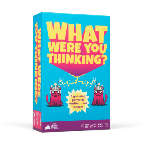 Exploding Kittens Exploding Kittens Cosa Stavi Pensando? Gioco da Tavolo Divertente - Per 10 Anni e Più