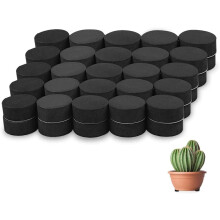 DIAEMI 50Pcs Pot Feet Risers for Indoor/Outdoor Planters Adhesive Pads