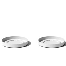 Veradek Mason Series Lima Plantekasse 10'' Bakker (10'' Bakke - 2 Pak, Hvid)