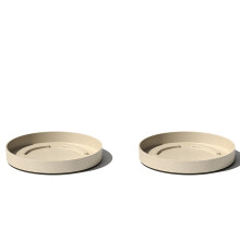 Veradek Mason Series Lima Plante 10'' Bakker (10'' Bakke - 2 Pak, Sand)
