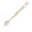 Dual Head Shoe Brush, Long Handle, Beige, 23.5cm 1