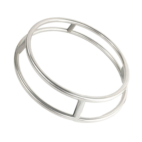 Stainless Pot Rack Dual Layer 27.5x31x6.5cm