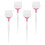 Hair Dye Applicator Professional Abs White 4pcs 11