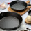 1Pc Black Cast Iron Mini Frying Pan Pancake Omelette Home Kitchenware 7