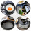 1Pc Black Cast Iron Mini Frying Pan Pancake Omelette Home Kitchenware 8