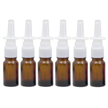 6 stuks 10ml/0.34oz Glazen Neusspray Flacons - Draagbare Lege Navulbare Fijne Mist Sprayers