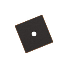 Amerock Ladera 30mm Lang Vierkante Oliekleurige Bronzen Kastknop Achterplaat, BP37760ORB