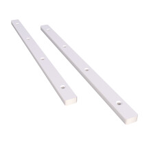 5 Sæt Rok Hardware Side Mount 11-1/4" (285,5mm) Skruet, Plast Skuffeskinner med 3/4" Udstækning