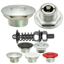 Drukknopsluitingen Zilver 1.25" Pro Series & 2" Steun USA