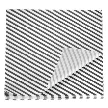 sourcing map 200pcs Square Stripes Wax Paper Sheets 12" x 12" Oil-Absorbing Dry Food Wrapping Paper for Sandwich Baking Paper Liners Picnic Basket