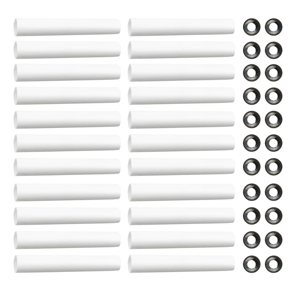 Onseeda 80Mm Garage Door Hinge Quiet Roller Sleeves Hardware Tools Roller And Shaft Gaskets For Quiet Garage Door Rollers Bearing (22Pcs) 658360406002