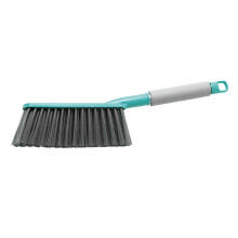 Spazzola per la pulizia del letto verde chiaro, scopino per la polvere con manico lungo, 41 cm